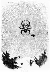 „Sítě severu“ („Les Toiles du Nord“), ilustrace z „Dějin Svaté Rusi“, vydané v Paříži, 1854